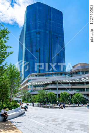 【東京都】街と自然が一体化したような高輪ゲートウェイシティ 132740508