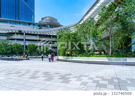 【東京都】街と自然が一体化したような高輪ゲートウェイシティ 【東京都】街と自然が一体化したような高輪ゲートウェイシティ 132740509