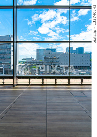 【東京都】高輪ゲートウェイ駅から見える景色 132740543