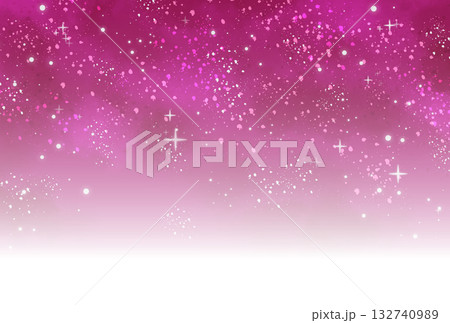 ピンク色のキラキラした背景 132740989