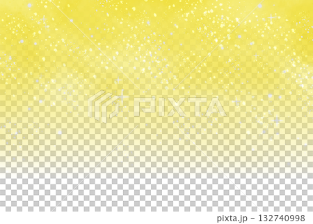 薄い黄色のキラキラした背景 132740998