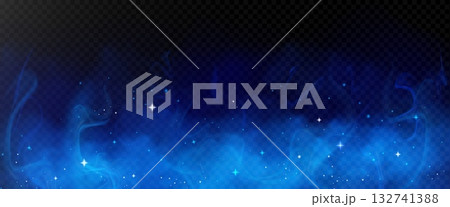 Magic smoke with sparkle dust and fog cloud Magic smoke with sparkle dust and fog cloud 132741388