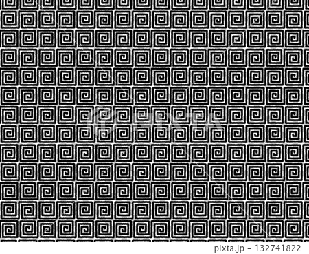 Fabric material, stylish Japanese pattern background, spiral, black Fabric material, stylish Japanese pattern background, spiral, black 132741822