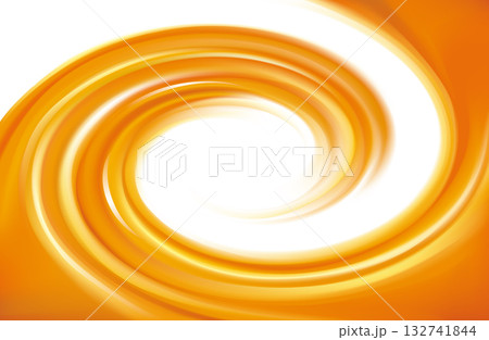 Vector abstract background. Frame of curl fluid surface 132741844