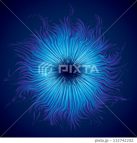 Abstract background. Explosion. Vector drawing Abstract background. Explosion. Vector drawing 132742282