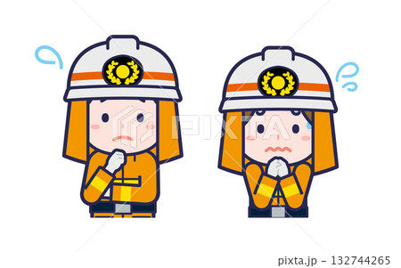 消防士／2人組／男女 05 132744265