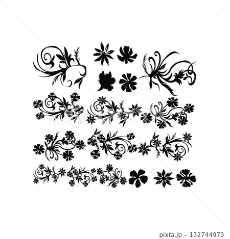 flower, botany, free vector illustration 132744973