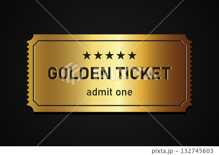 Golden ticket 132745603