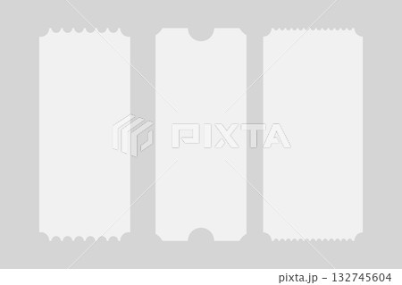 Blank Ticket Set Blank Ticket Set 132745604