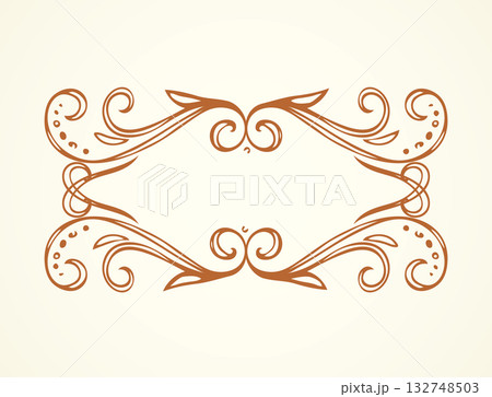 Vignette. Vector drawing Vignette. Vector drawing 132748503