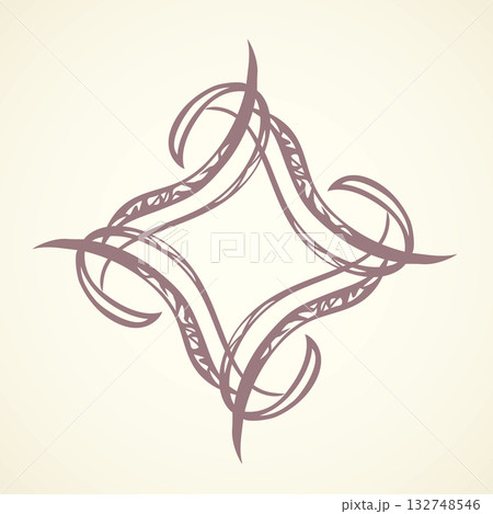 Vignette. Vector drawing Vignette. Vector drawing 132748546