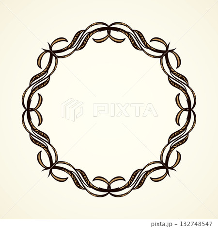 Vignette. Vector drawing Vignette. Vector drawing 132748547