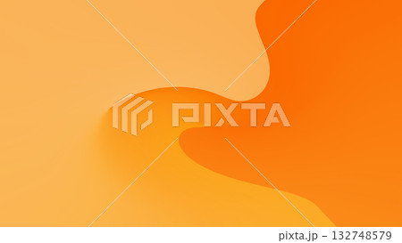 背景　4k　バックイメージ　オレンジ　橙色　みかん　bg　バーチャル背景　仮想世界　メタバース 132748579