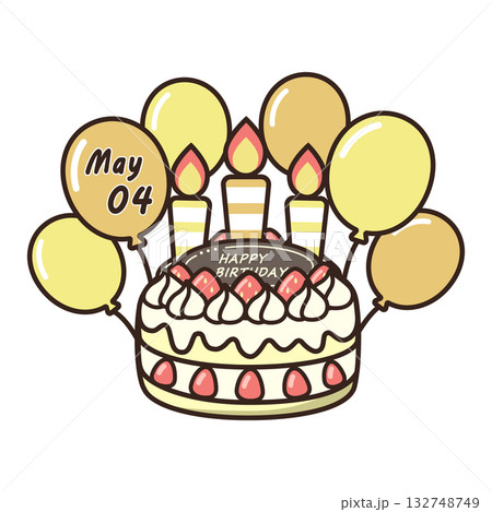 誕生日ケーキ 誕生日ケーキ 132748749