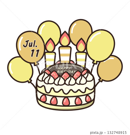 誕生日ケーキ 誕生日ケーキ 132748915