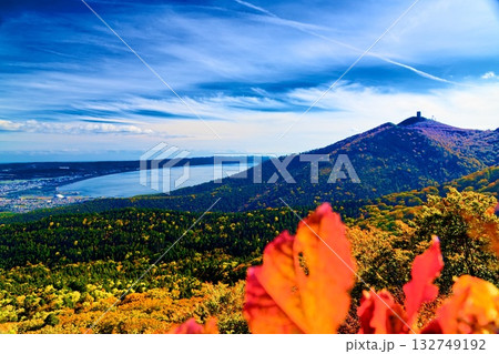 錦秋の釜伏山 錦秋の釜伏山 132749192