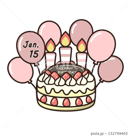 誕生日ケーキ 誕生日ケーキ 132749403