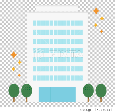 摩天大樓的例證 摩天大樓的例證 132750431