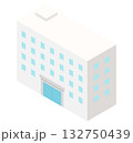 オフィスビルのイラスト 132750439