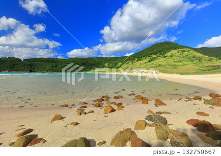 【長崎県】日本一美しい高浜海水浴場(五島列島の福江島) 【長崎県】日本一美しい高浜海水浴場(五島列島の福江島) 132750667