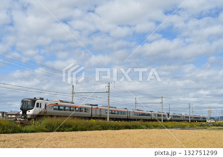 東海道本線を行くHC85系特急ひだ 名古屋行き 132751299