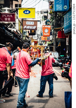 台湾 淡水 縁日 132751904