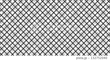 Black diagonal grid background illustration 132752040