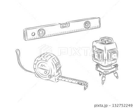 Measurable tools white 132752249