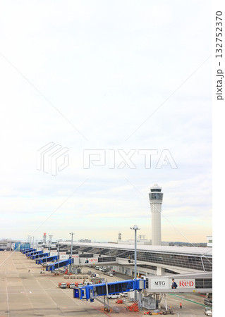 愛知県常滑市、中部国際空港の風景 愛知県常滑市、中部国際空港の風景 132752370