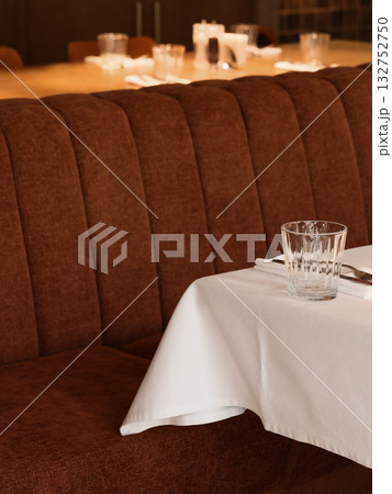 cozy dining setup, intimate bistro ambiance captured, charming corner with glass and elegant cozy dining setup, intimate bistro ambiance captured, charming corner with glass and elegant 132752750