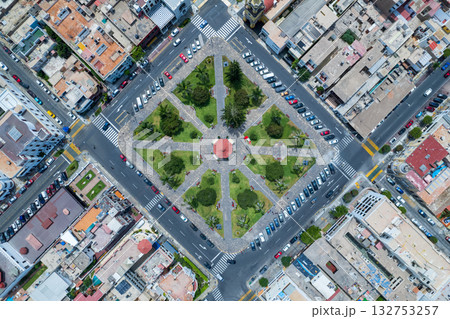 Aerial view of the District of La Punta, located in Callao. 132753257