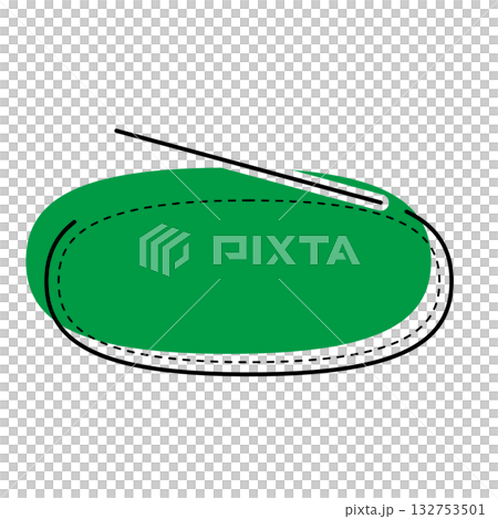 Simple speech bubble illustration, horizontal, oval Simple speech bubble illustration, horizontal, oval 132753501