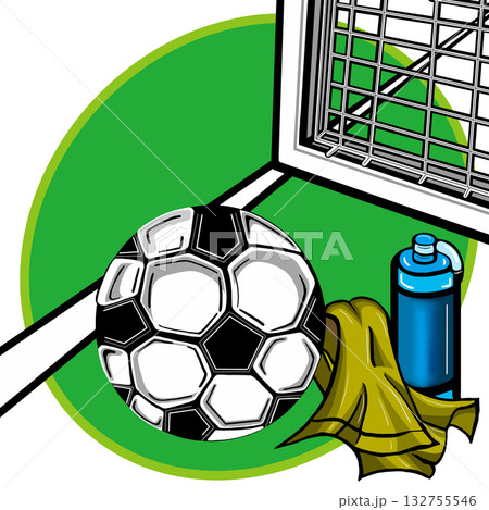 サッカー　クラブなどの風景 132755546