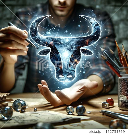 the Taurus sign 132755769