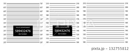 Police lineup or mugshot background 132755812