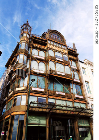 Facade of the Old England department store, now the Musical Instruments Museum MIM, Brussels, Belgium Facade of the Old England department store, now the Musical Instruments Museum MIM, Brussels, Belgium 132755885