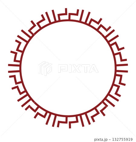 Traditional chinese frame design for decorative projects Traditional chinese frame design for decorative projects 132755919
