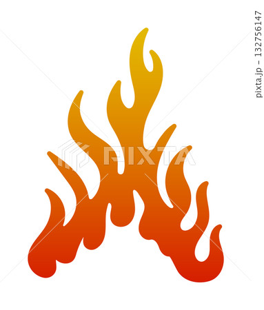 Vibrant flames symbolizing energy and heat Vibrant flames symbolizing energy and heat 132756147