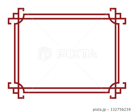 Elegant chinese frame design for art and decoration Elegant chinese frame design for art and decoration 132756239