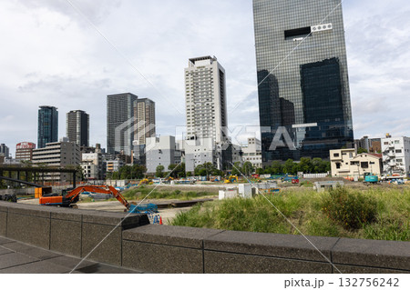 工事中のうめきた(2024年9月撮影) 工事中のうめきた(2024年9月撮影) 132756242