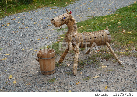 Kyiv, Ukraine, September 1, 2025: Handmade National Ukrainian Crafts 132757180