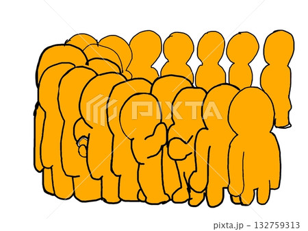 行列　蛇の目形 132759313