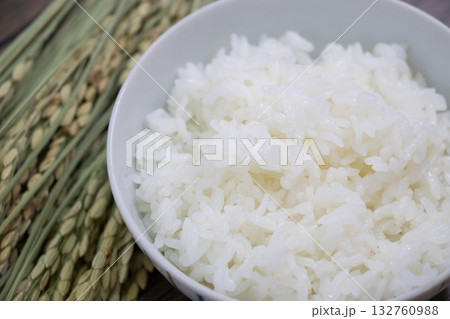ご飯 稲穂 ご飯 稲穂 132760988
