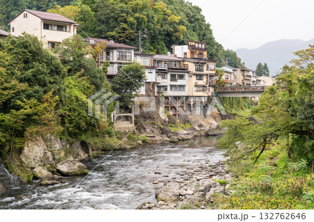 《岐阜県》郡上八幡・八幡町の古い街並み 《岐阜県》郡上八幡・八幡町の古い街並み 132762646