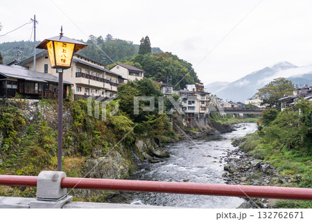 《岐阜県》郡上八幡・八幡町の古い街並み 《岐阜県》郡上八幡・八幡町の古い街並み 132762671