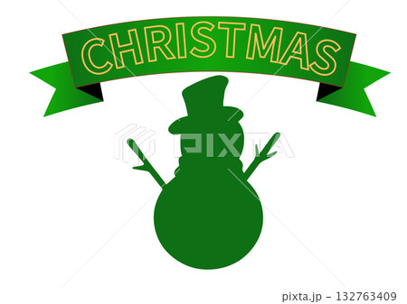 クリスマス　シルエット 132763409