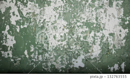 《AI画像》塗装の剥がれかけた壁 《AI画像》塗装の剥がれかけた壁 132763555