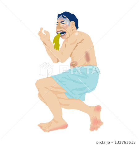 全身症状で学ぶ急性膵炎イラスト(男性/医療・看護教材) 全身症状で学ぶ急性膵炎イラスト(男性/医療・看護教材) 132763615