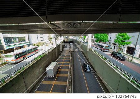首都高速3号渋谷線・幹線道路の交通【都市イメージ】 132764745