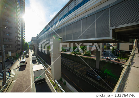 首都高速3号渋谷線・幹線道路の交通【都市イメージ】 132764746